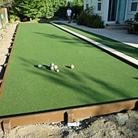 Artificial Grass Installation Bystrom, California Red Turf, Backyard Landscape Ideas