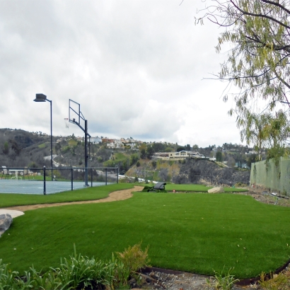 Fake Grass Waterford, California Softball, Commercial Landscape