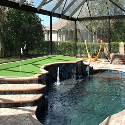 Faux Grass West Modesto, California Outdoor Putting Green, Backyard Garden Ideas