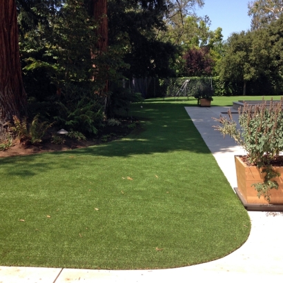 How To Install Artificial Grass Riverbank, California Landscape Design, Front Yard Landscaping