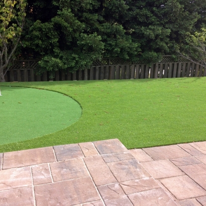 Installing Artificial Grass Riverbank, California Landscape Photos, Backyard Landscape Ideas