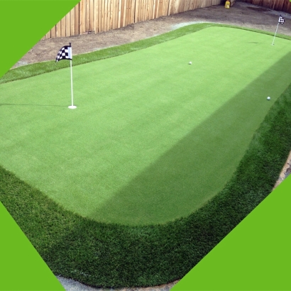 Synthetic Grass Valley Home, California Putting Greens