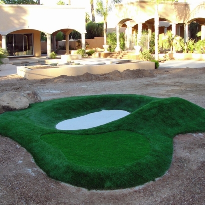 Synthetic Turf Supplier Oakdale, California Home Putting Green, Commercial Landscape