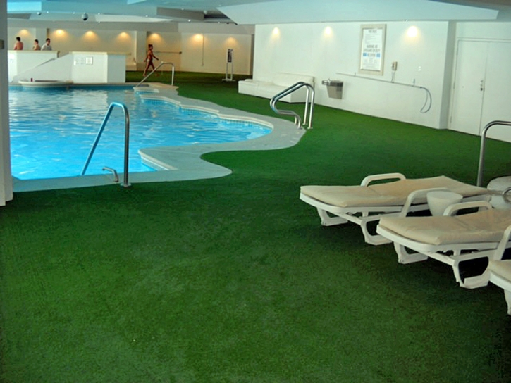 Artificial Grass Installation Hughson, California Backyard Putting Green, Natural Swimming Pools