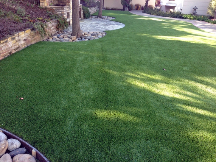 Artificial Grass Installation Valley Home, California Dog Run, Backyard Design