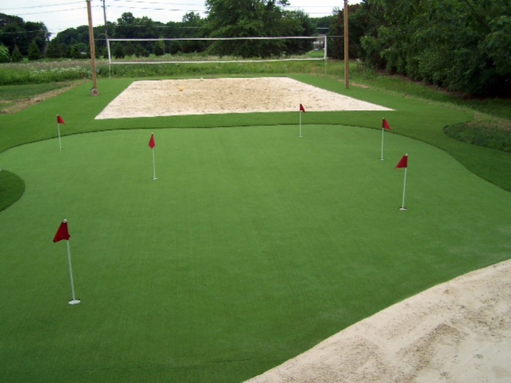 Artificial Turf Oakdale, California Office Putting Green, Small Backyard Ideas