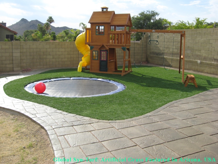 Fake Grass Westley, California Backyard Playground, Backyard Designs