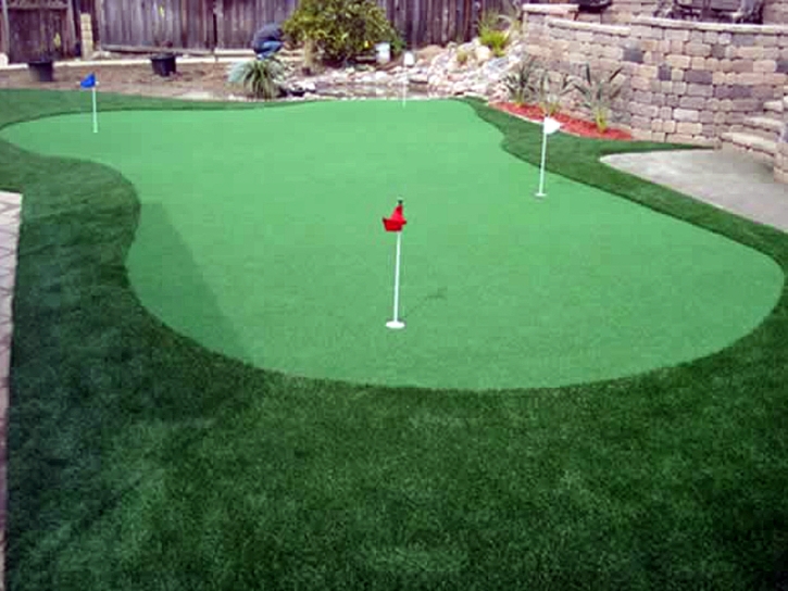 Fake Turf Del Rio, California Indoor Putting Green, Backyard Designs