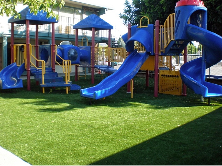 Fake Turf Denair, California Lacrosse Playground, Commercial Landscape