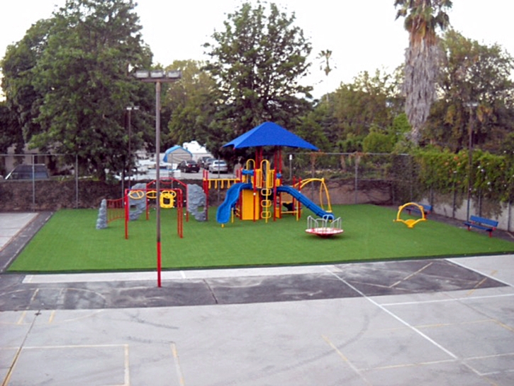 Synthetic Grass Cost Turlock, California Athletic Playground, Commercial Landscape