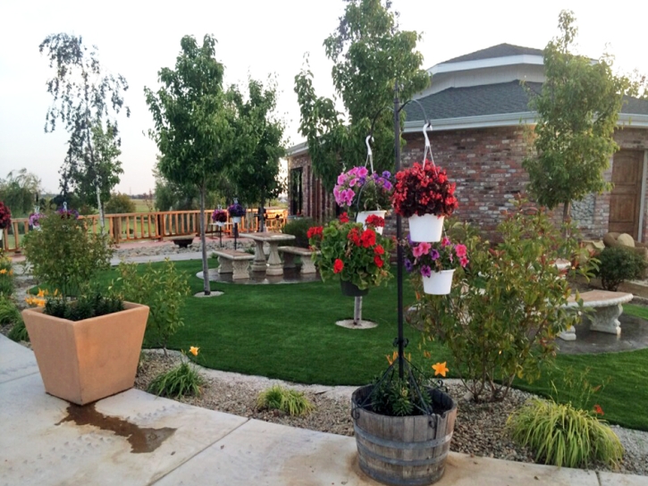 Turf Grass Modesto, California Landscape Rock, Commercial Landscape